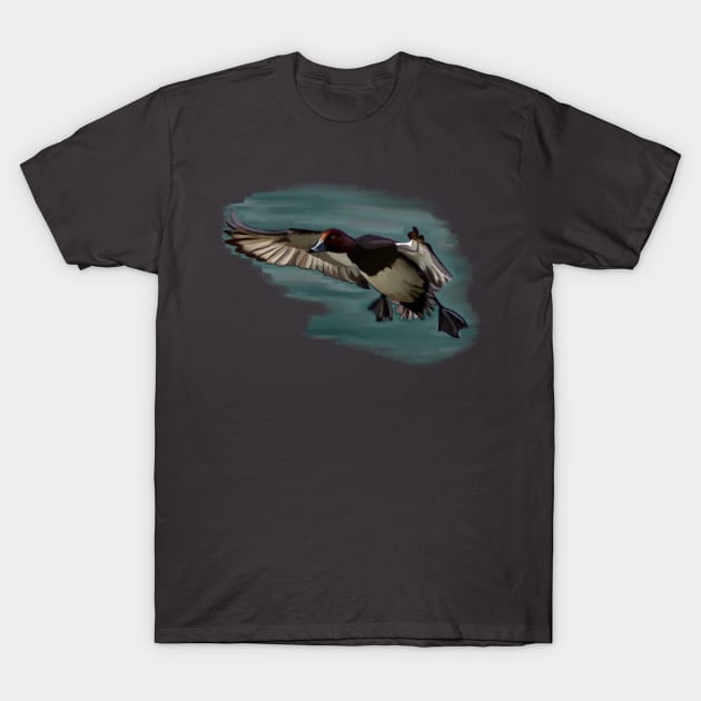 A mighty fowl water landing T-Shirt by laceylschmidt